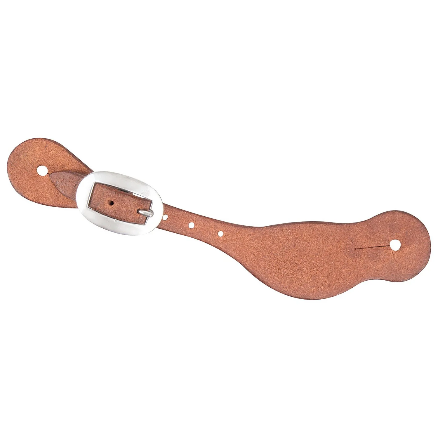 Martin Saddlery Roughout Leather Spur Straps - Image 2