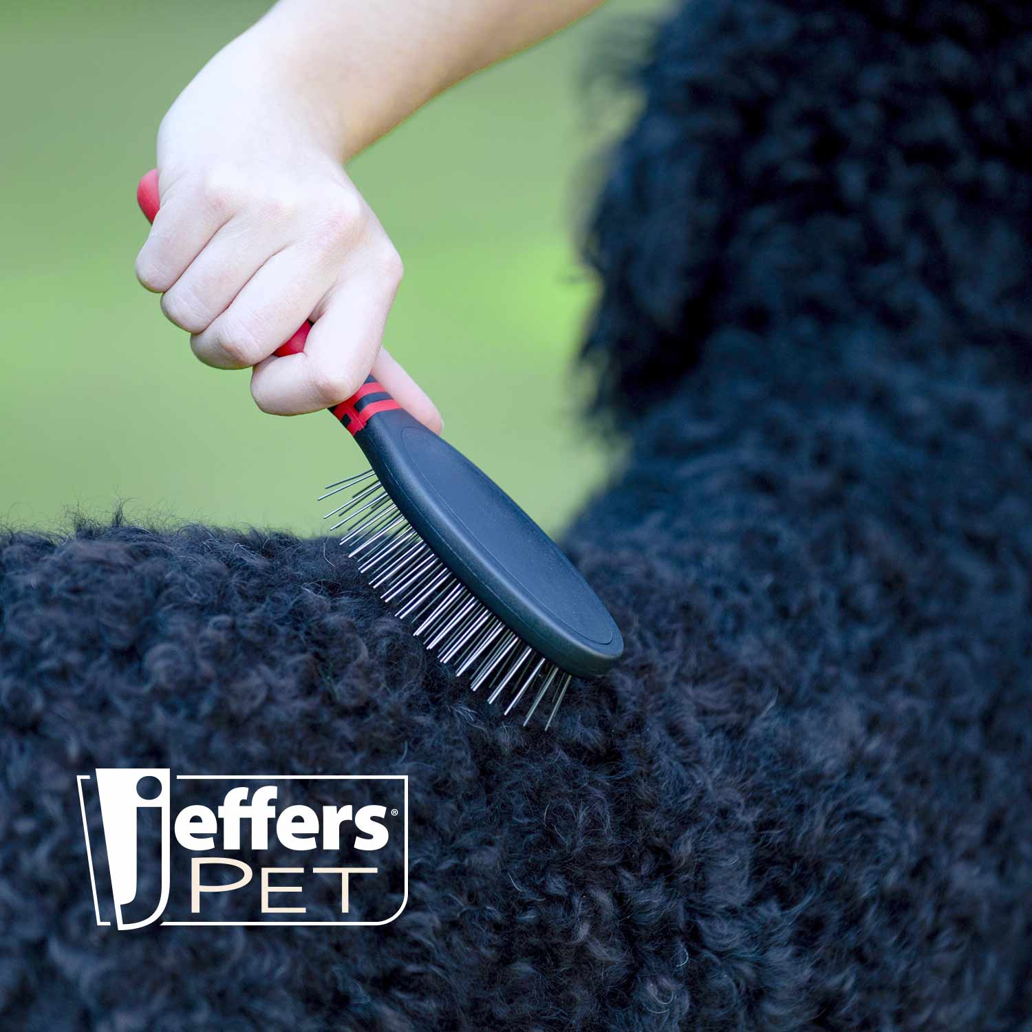 Jeffers Pin Brush for Pet Grooming - Image 3