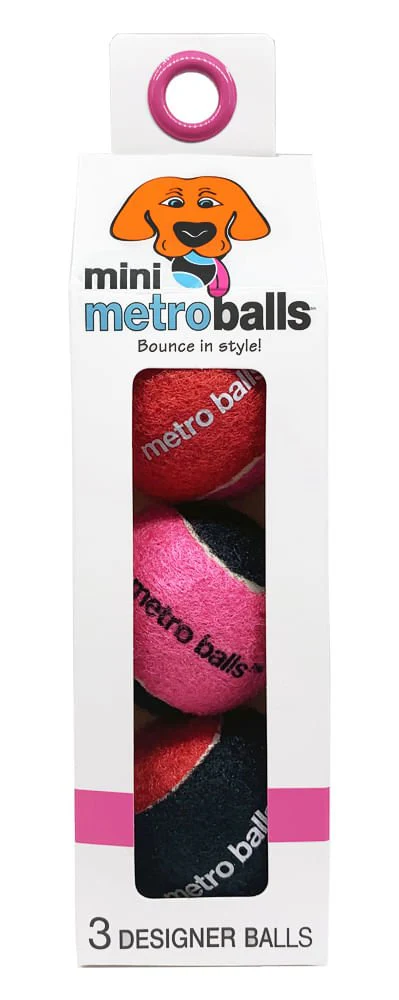 Metro Balls Fetch Dog Toys, 3 Pack - Image 15