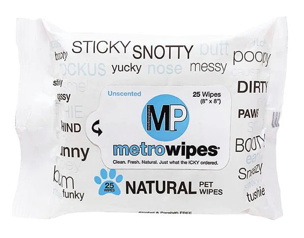 Metro Wipes Natural Unscented Pet Wipes - Image 3