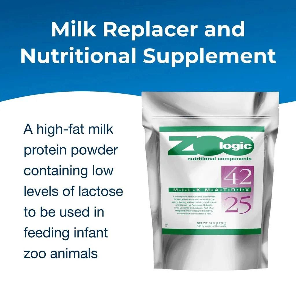 PetAg Zoologic® Milk Matrix Milk Replacer for Wild & Exotic Animals, 33/40 & 42/25 - Image 5