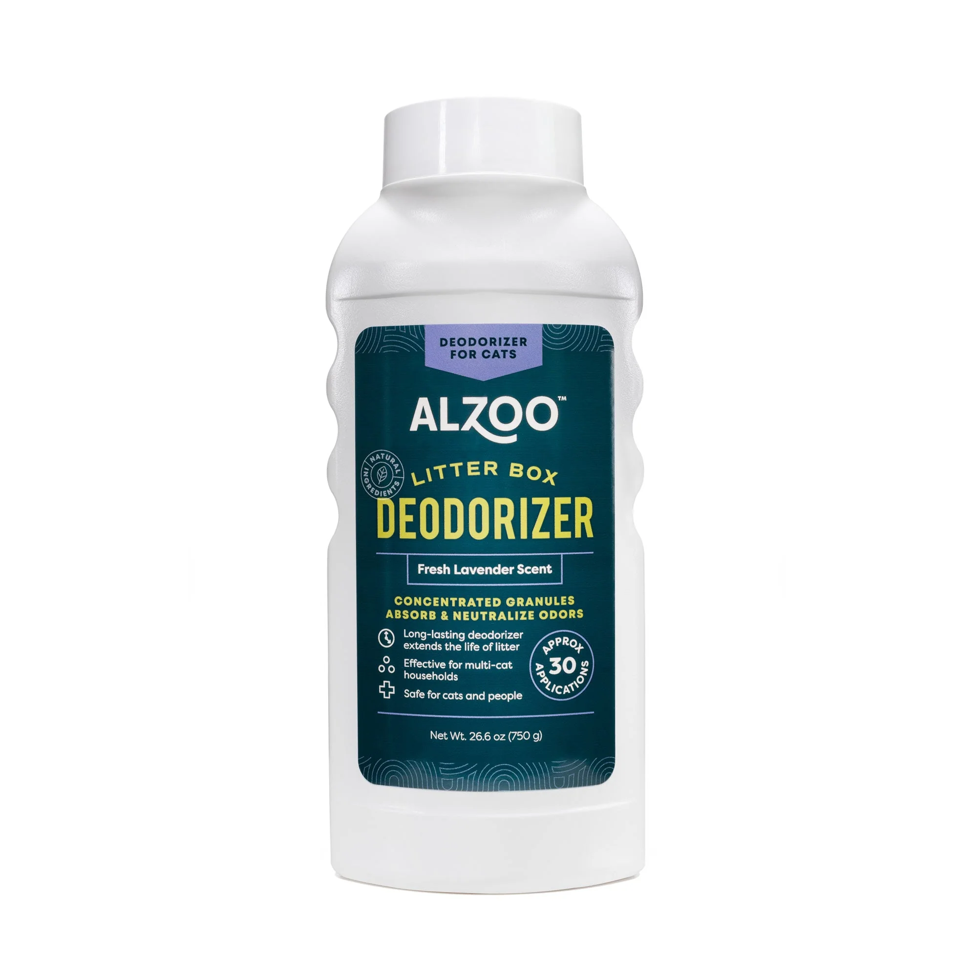 ALZOO Natural Mineral-Based Concentrated Cat Litter Scented Deodorizer for Odor Control, 26.6 oz - Image 12