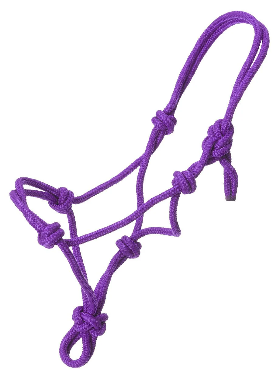 Tough1 Miniature Poly Rope Adjustable Halter - Image 2