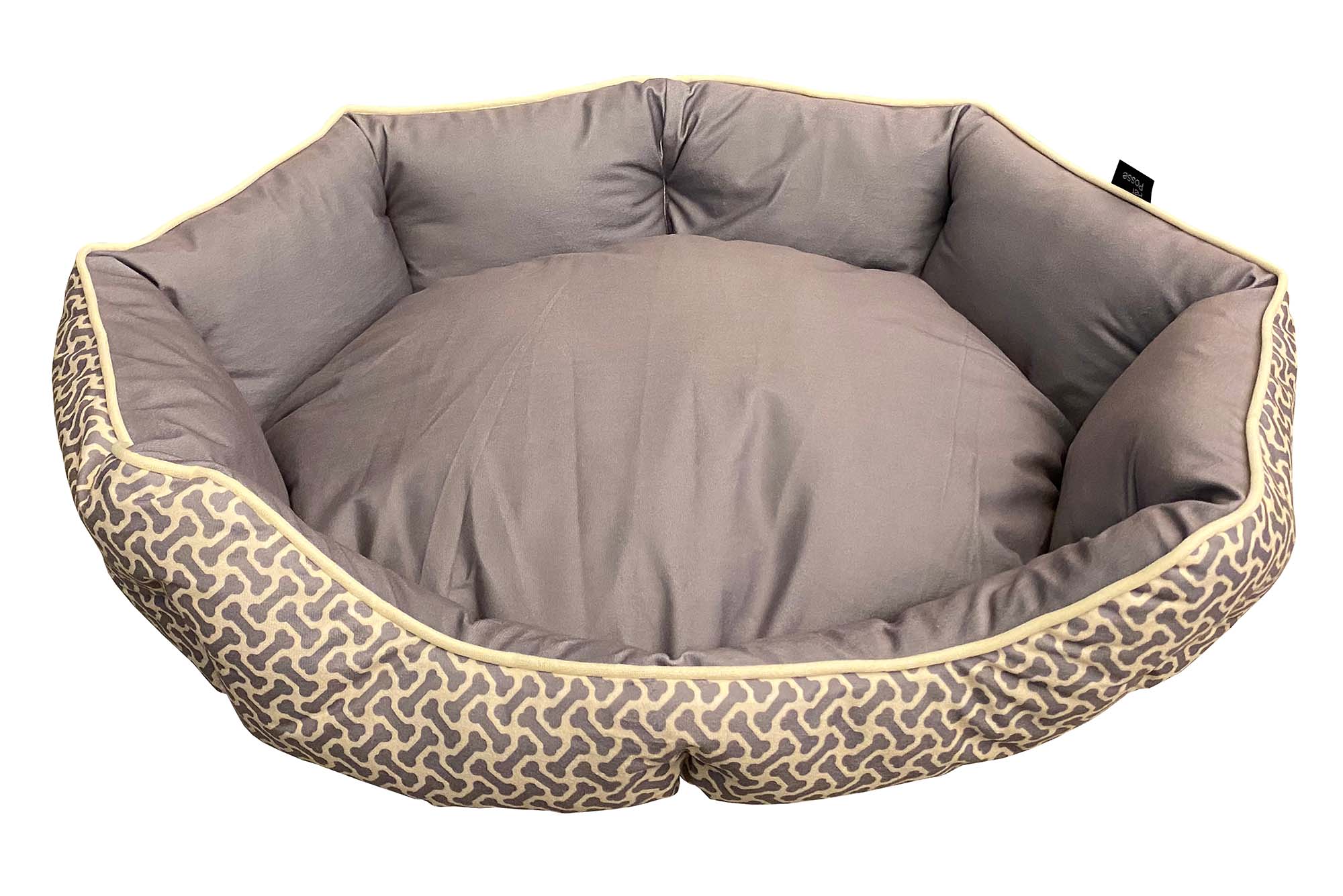 Mink Tufted Euro Cuddler Bed For Dogs & Cats - Image 11