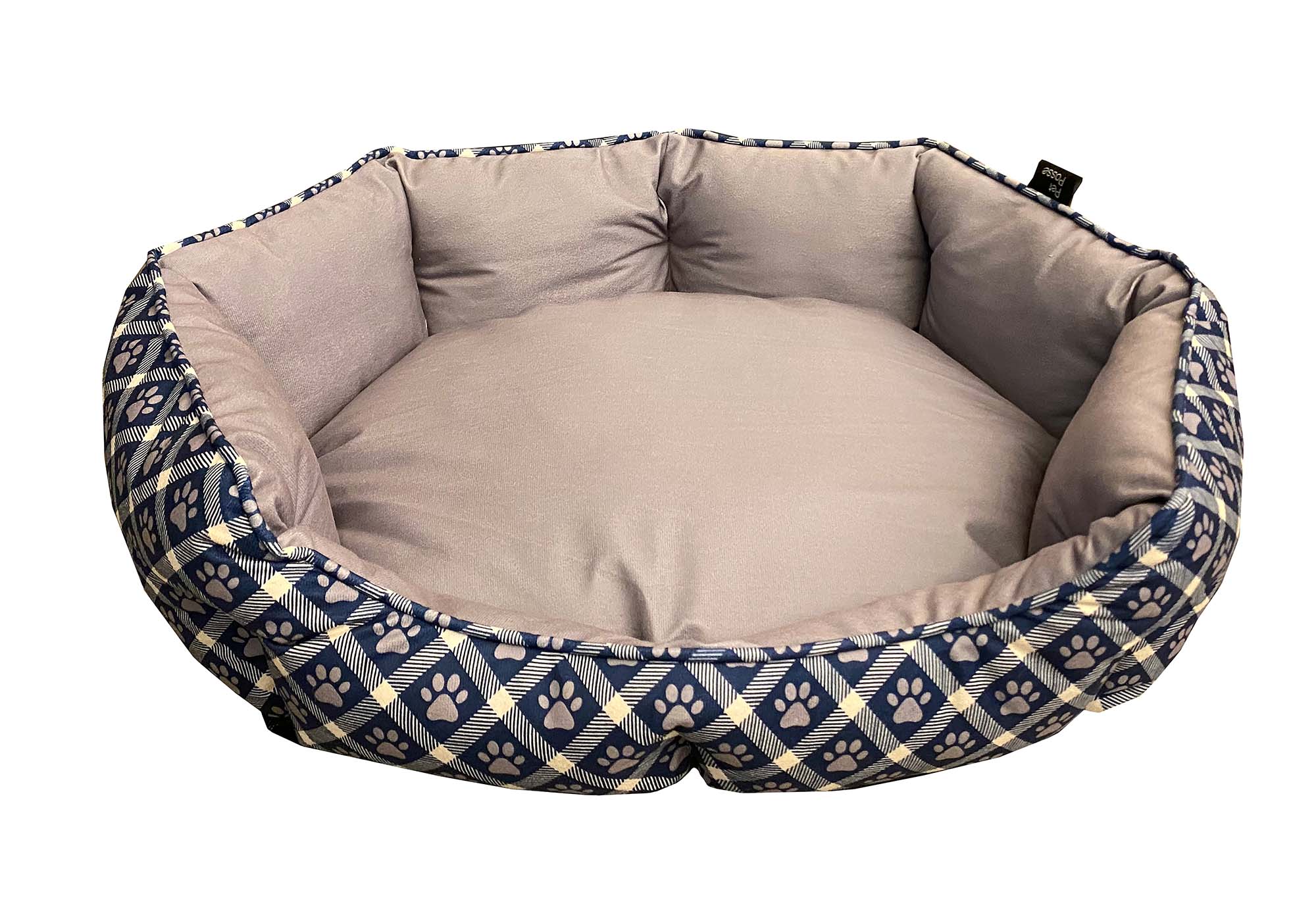 Mink Tufted Euro Cuddler Bed For Dogs & Cats - Image 4