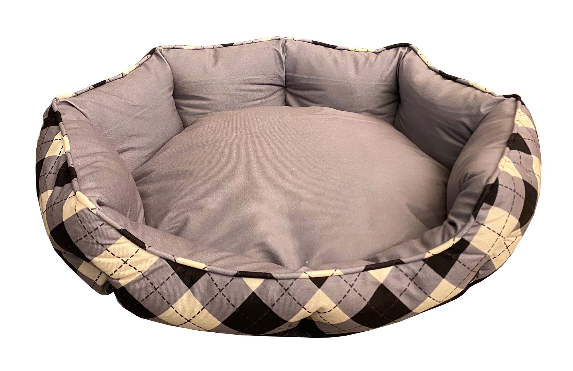 Mink Tufted Euro Cuddler Bed For Dogs & Cats - Image 8