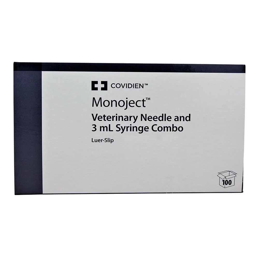Monoject Luer-Slip (LS) Syringe with Needle Combo - Image 5