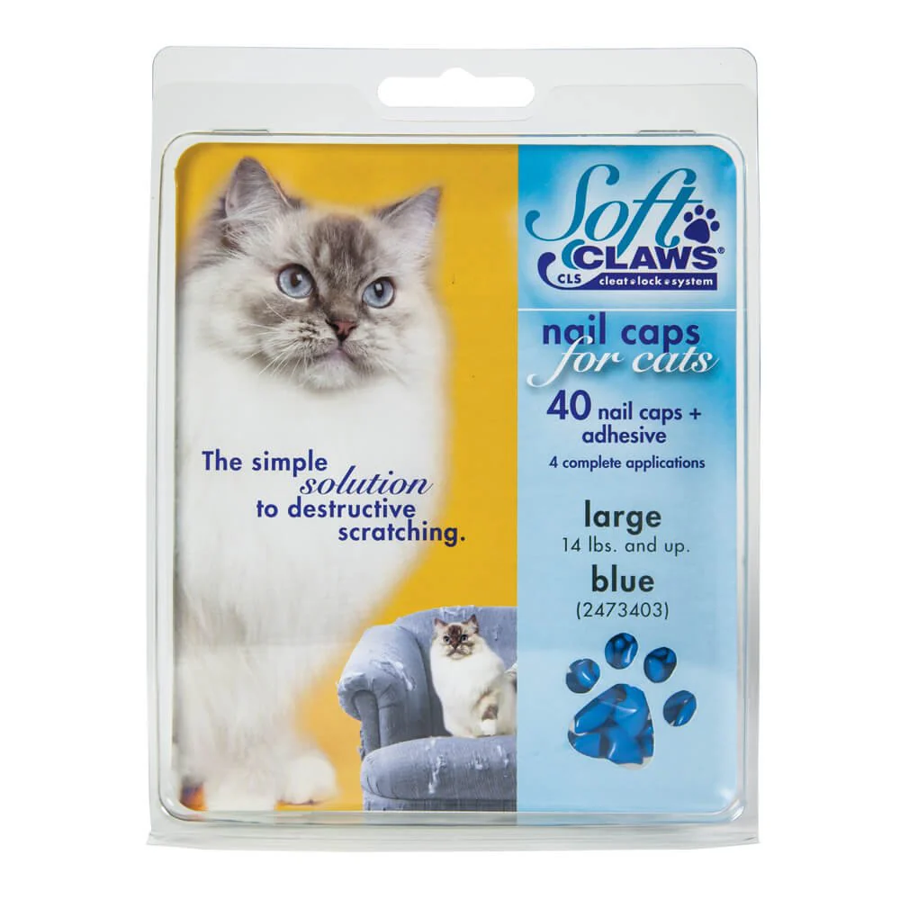 Soft Claws Nail Caps for Cats, 40 ct - Image 38