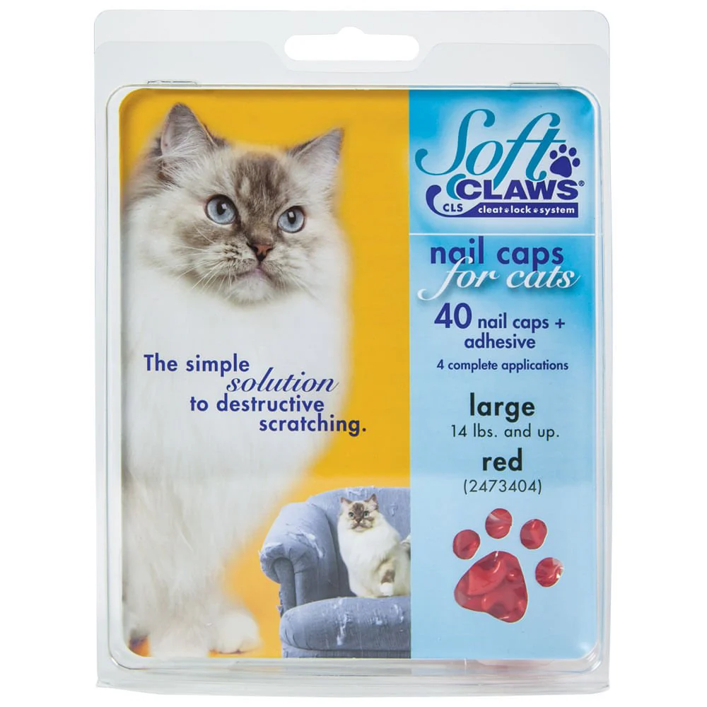 Soft Claws Nail Caps for Cats, 40 ct - Image 39