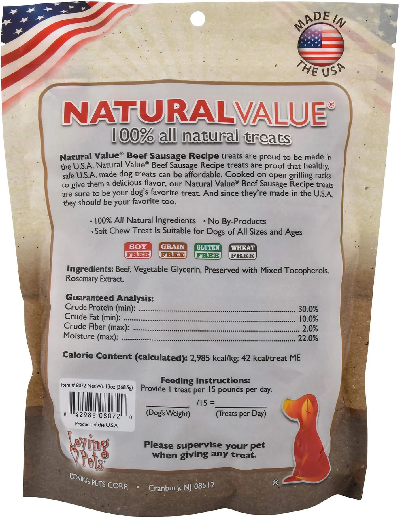Natural Value Sausages for Dogs, 13 oz - Image 18