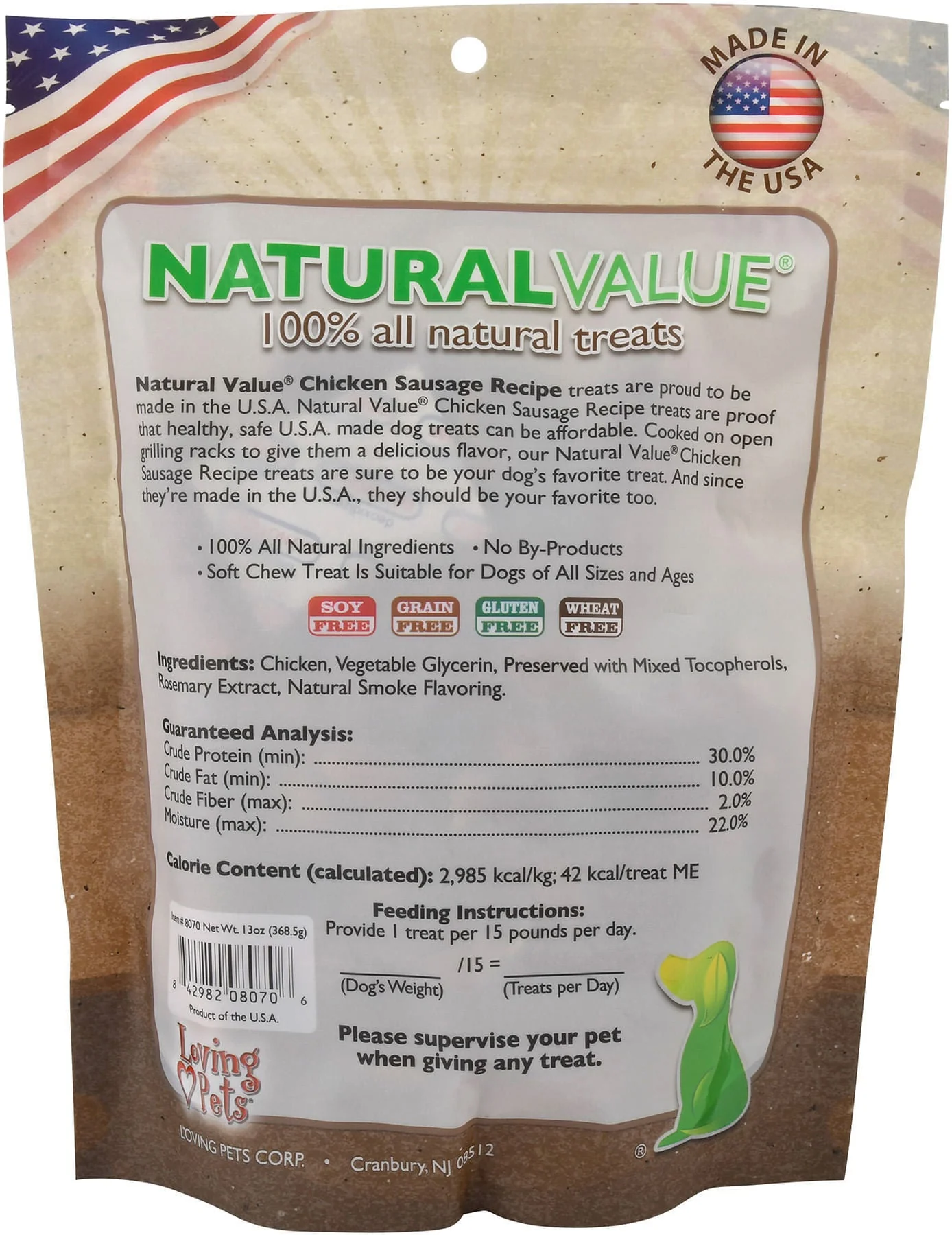Natural Value Sausages for Dogs, 13 oz - Image 26