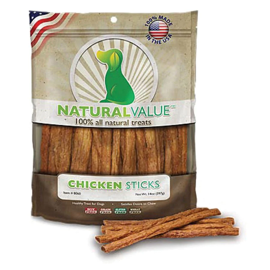 Natural Value Treat Sticks for Dogs
