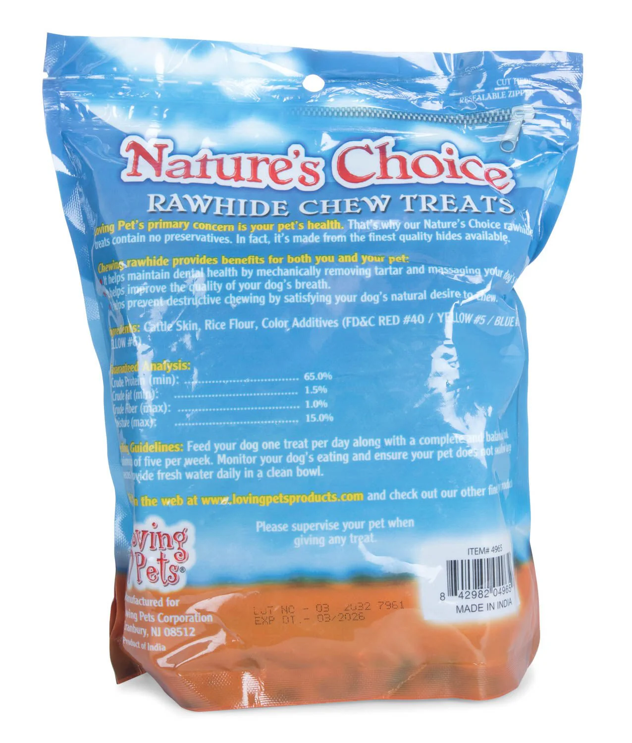 Nature's Choice Rawhide Munchy Sticks Value Pack - Image 2