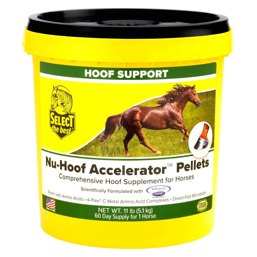 Nu-Hoof Accelerator Pellets – Rapid Hoof Growth & Strength Supplement for Horses