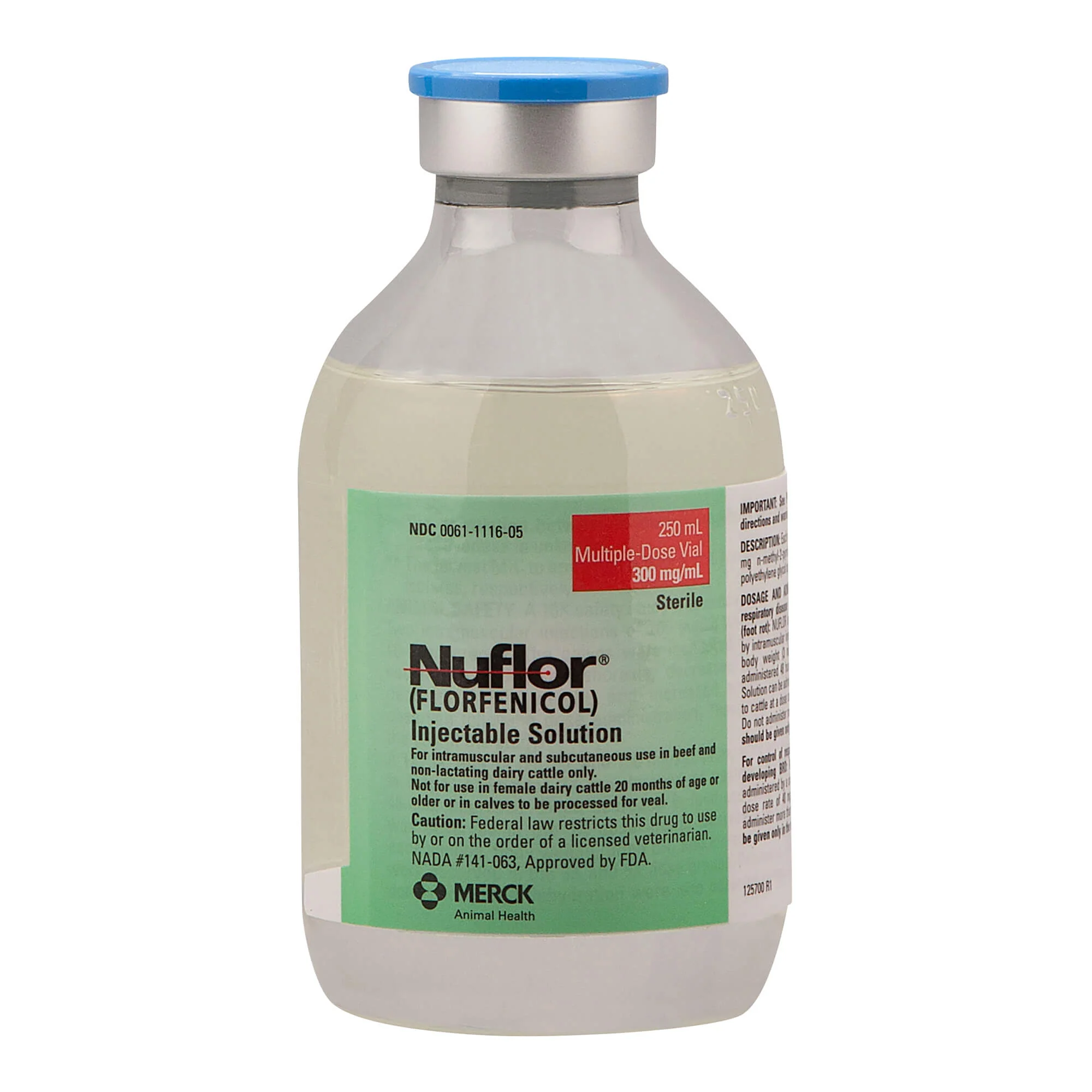 Rx Nuflor (florfenicol) Injectable Solution for Cattle - Image 2