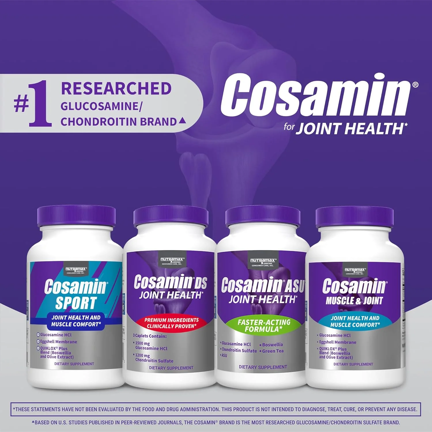 Nutramax Cosamin Muscle & Joint for Men & Women, 74 Capsules - Image 8