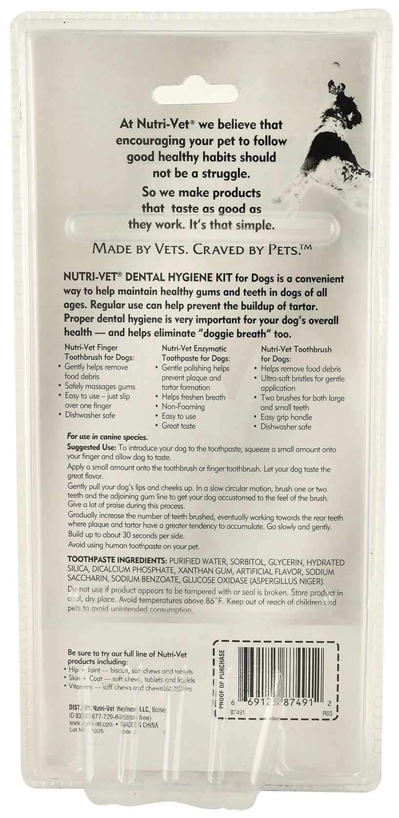 Nutri-Vet Dental Hygiene Kit for Dogs - Image 3