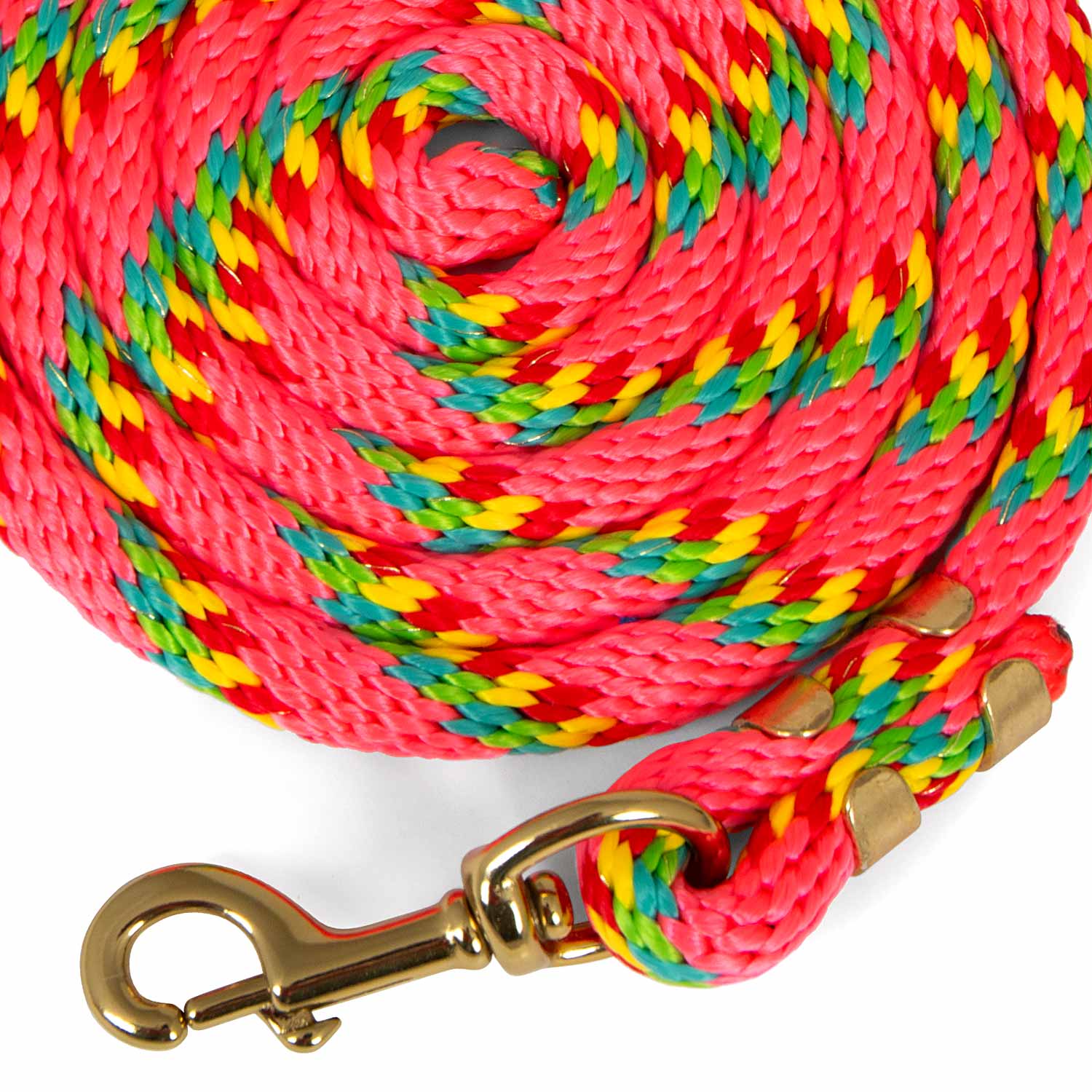 Jeffers Neon Poly Lead Rope with Bolt Snap, 8' - Image 13