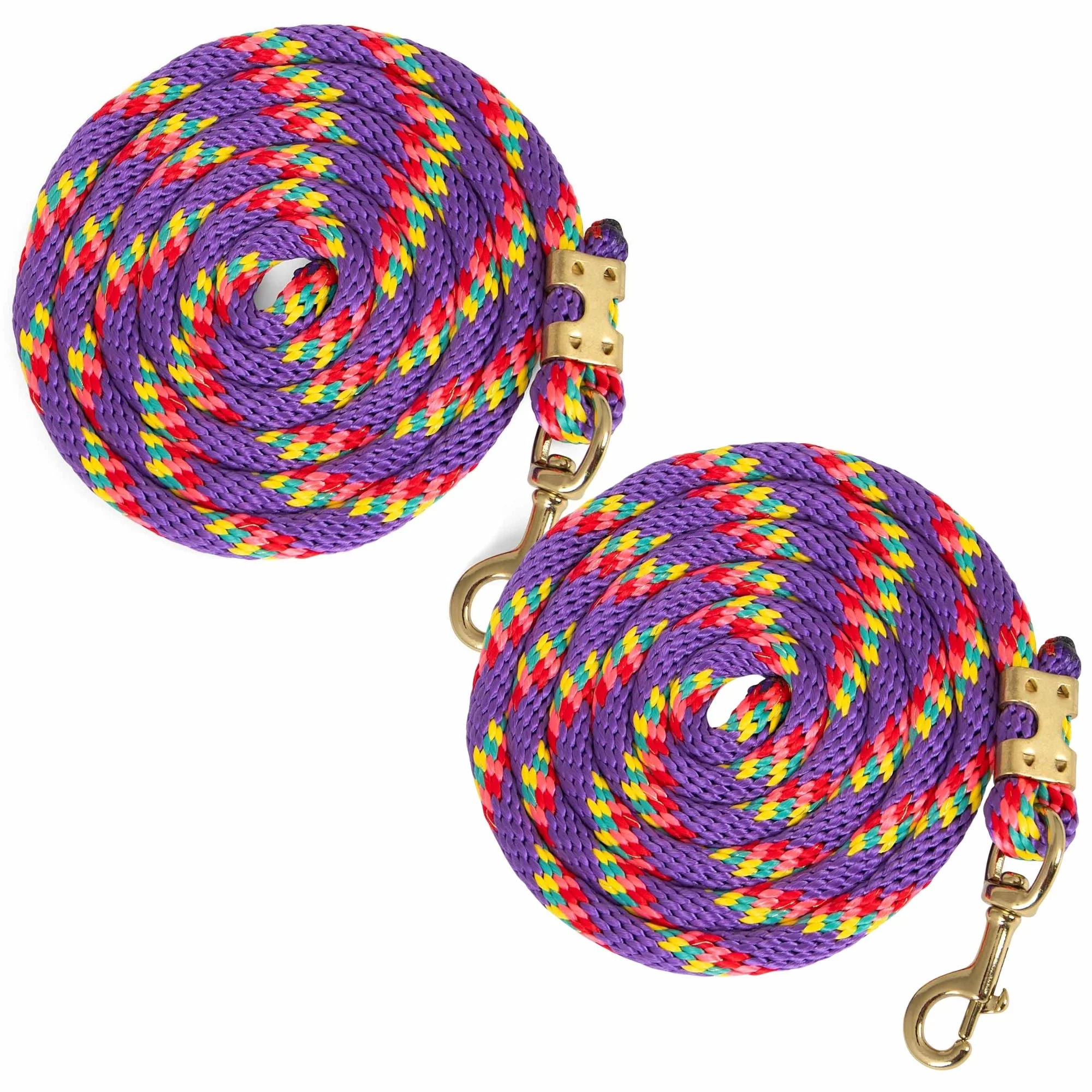 Jeffers Neon Poly Lead Rope with Bolt Snap, 8' - Image 24