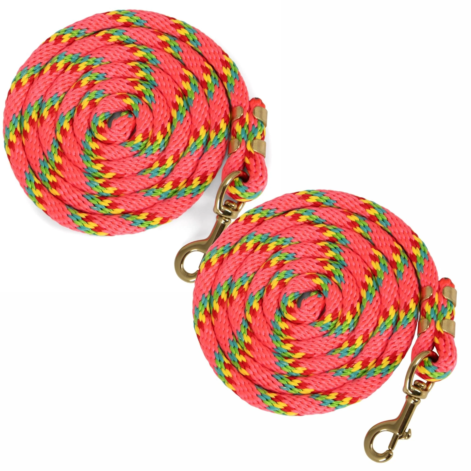 Jeffers Neon Poly Lead Rope with Bolt Snap, 8' - Image 25