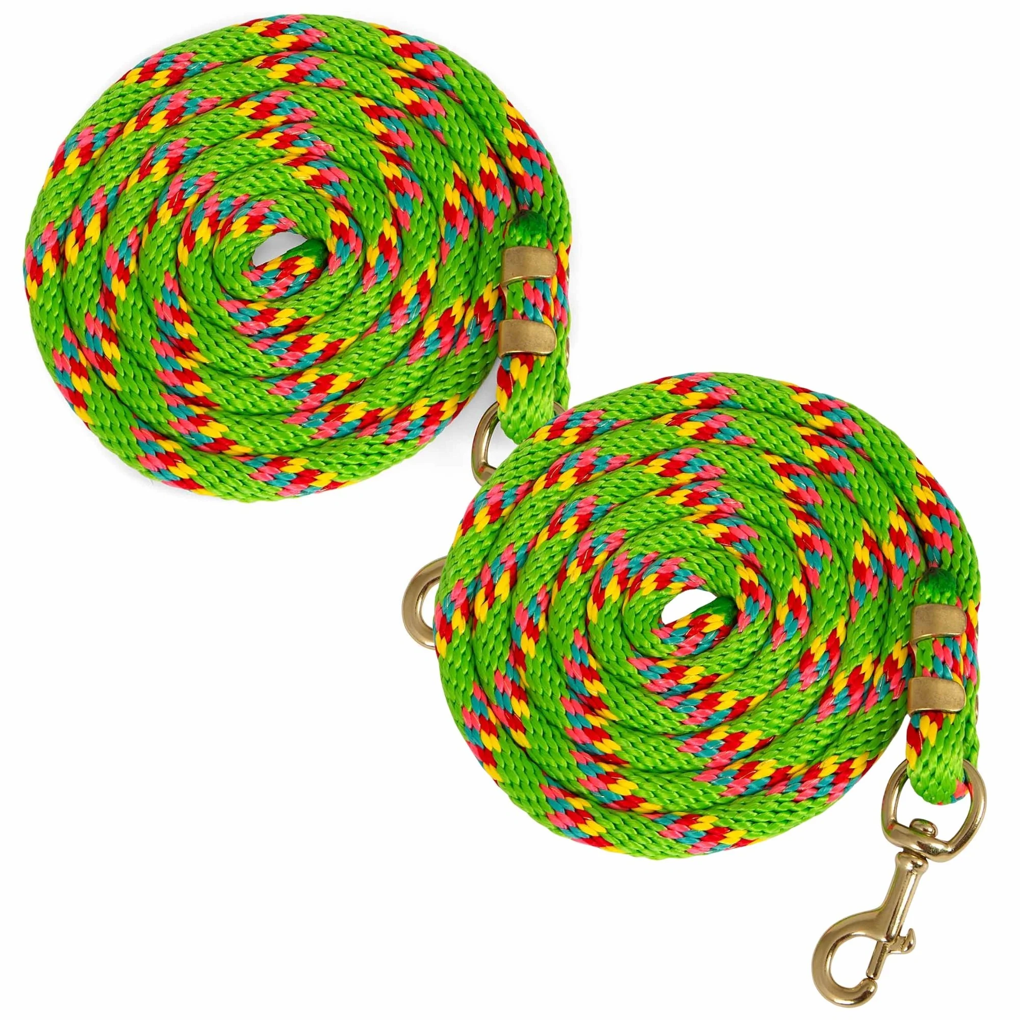 Jeffers Neon Poly Lead Rope with Bolt Snap, 8' - Image 26