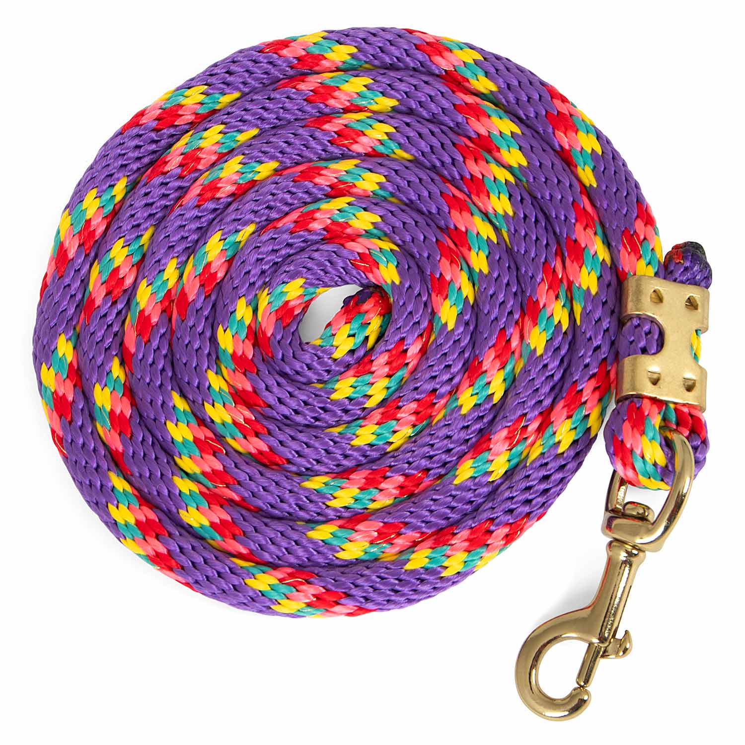 Jeffers Neon Poly Lead Rope with Bolt Snap, 8' - Image 6