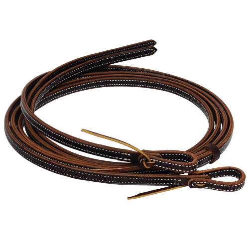 Oiled 2-Ply Latigo Split Reins for Horses – Premium Leather, Equestrian, Ranch & Training Use