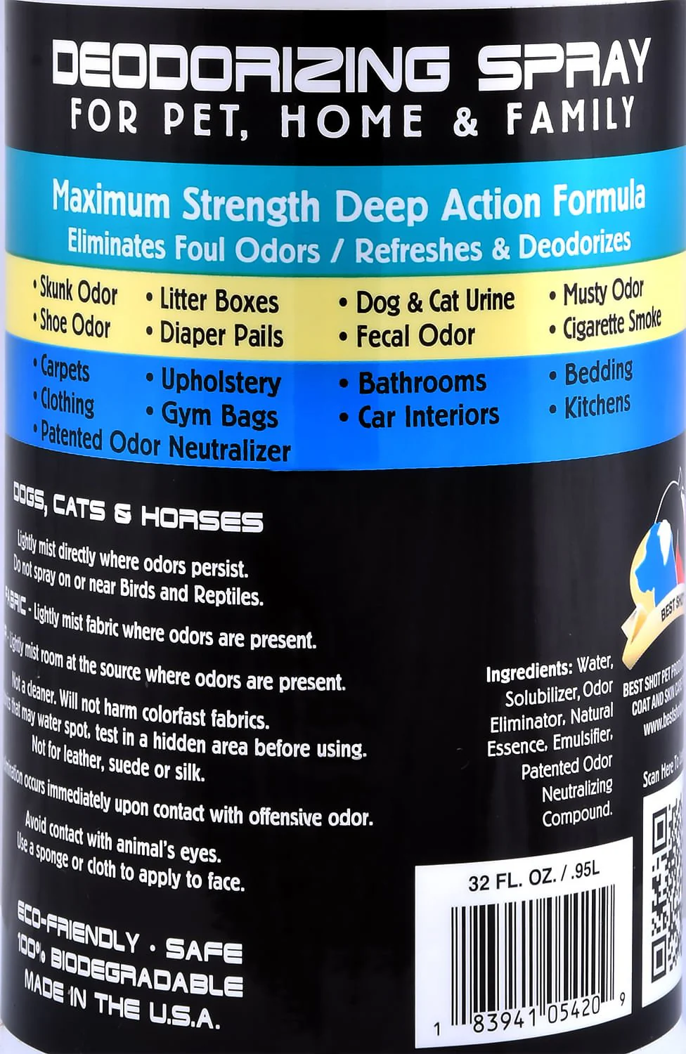 One Shot Deodorizing Spray - Image 4