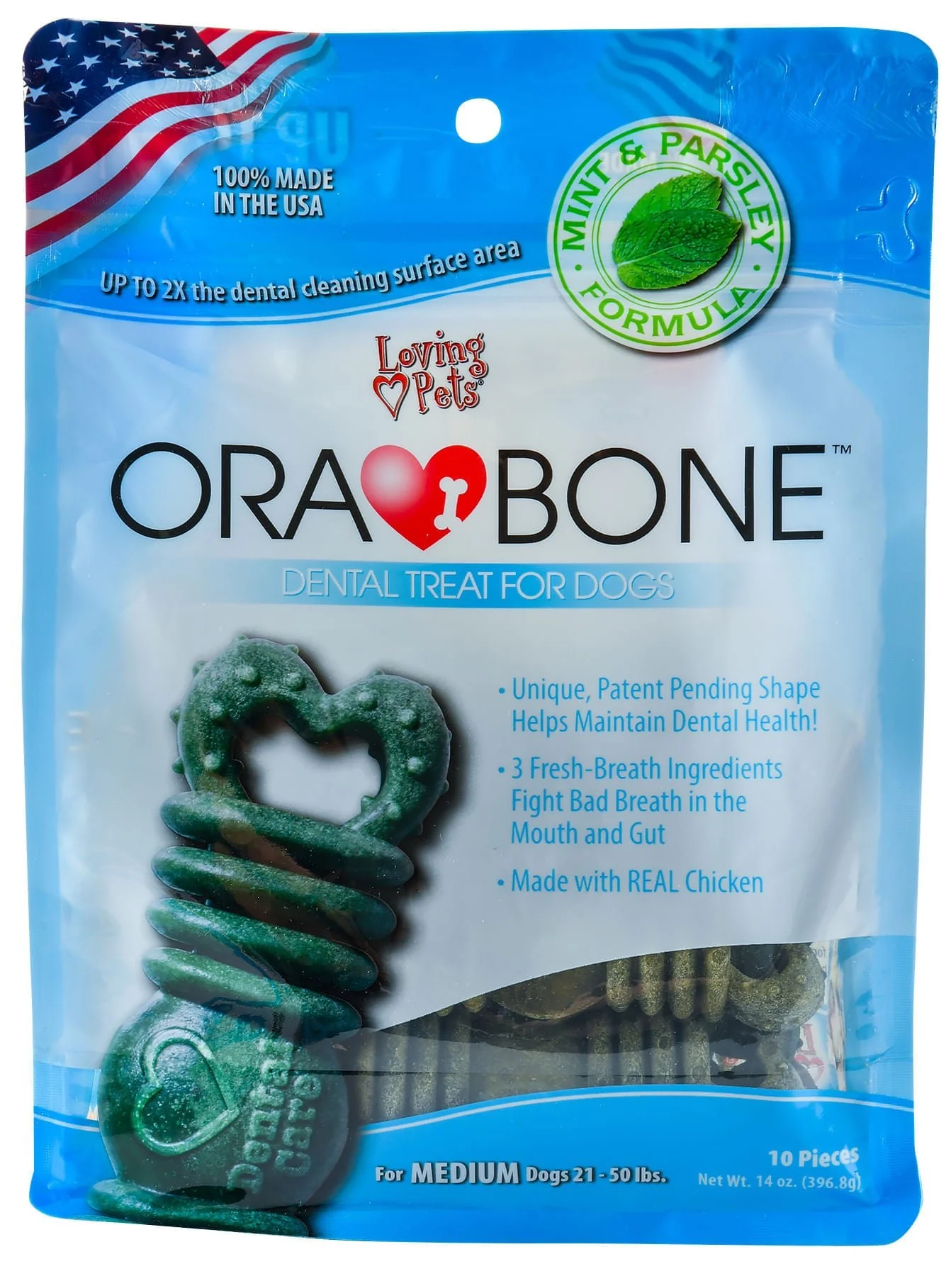 Ora-Bone Dental Treats for Dogs – Fresh Breath, Plaque & Tartar Control, USA Made - Image 14