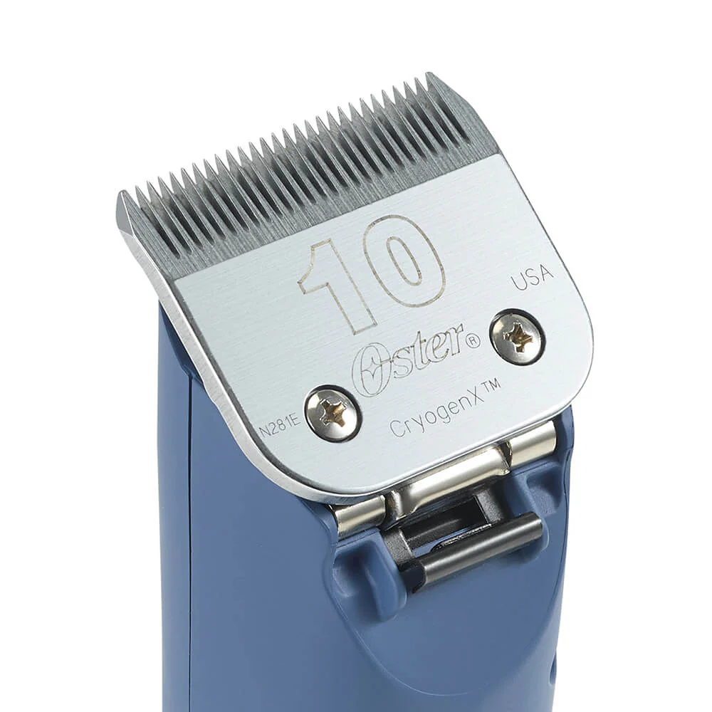 Oster Cordless Turbo A5 3 Speed Clipper, Blue - Image 2