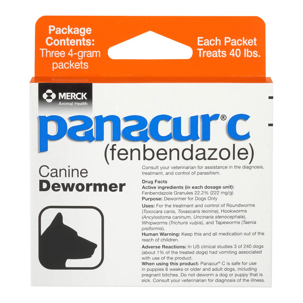 Panacur C Canine Dewormer (Fenbendazole Granules) - Image 11