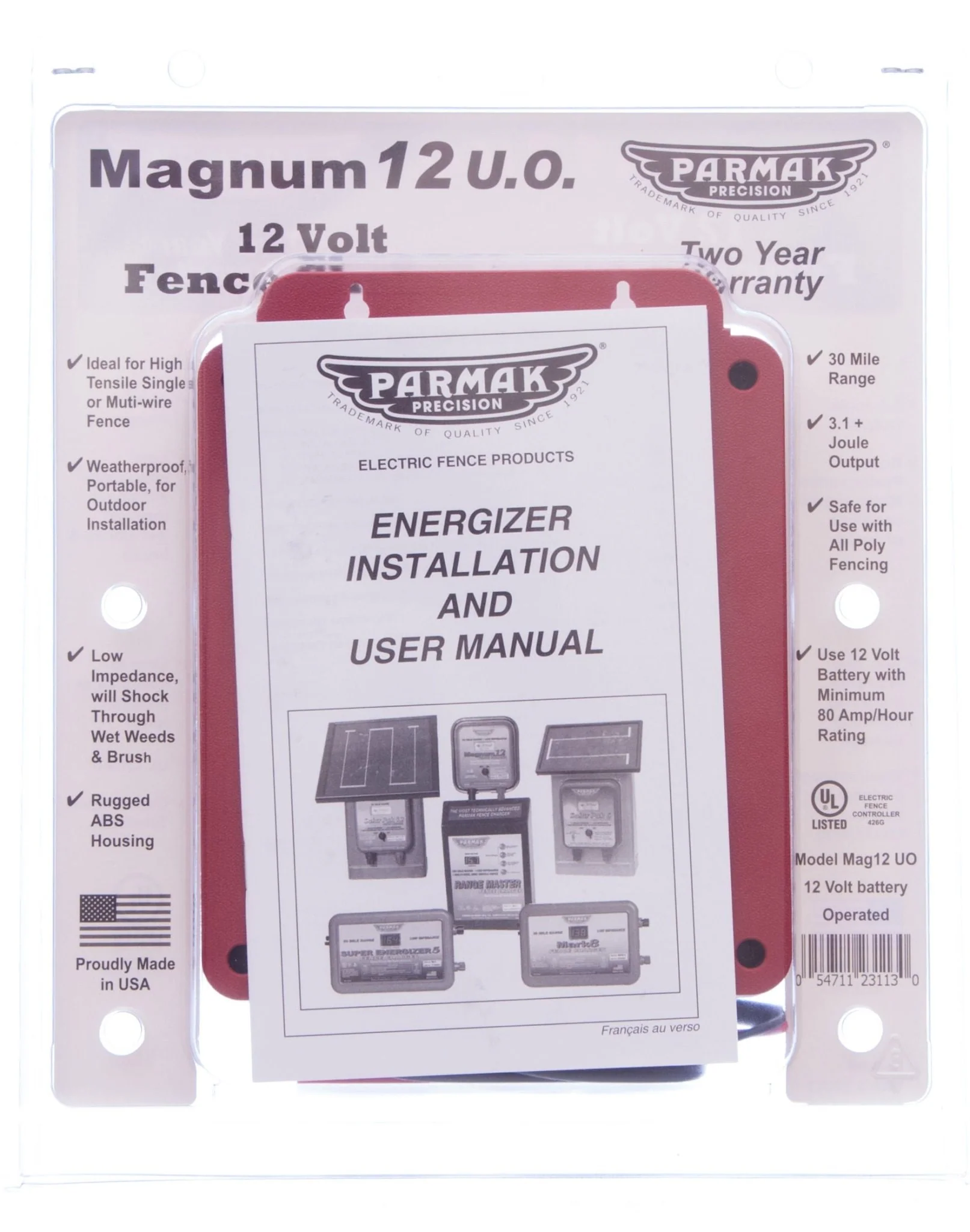 Parmak Magnum 12 U.O. (12v Fence Charger) - Image 2