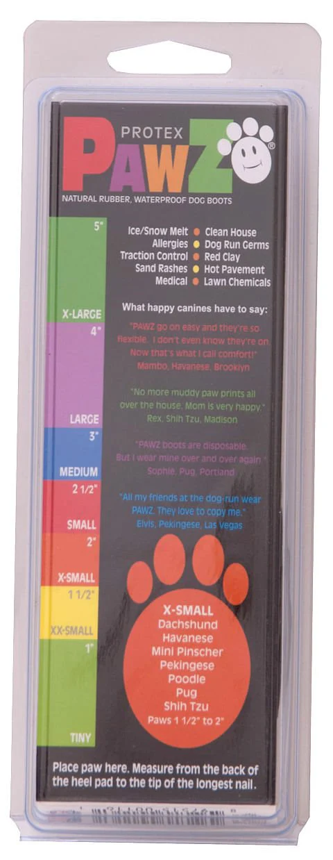 PawZ Waterproof Dog Boots – Disposable, Reusable, Non-Slip Paw Protectors, 12 Pack - Image 10