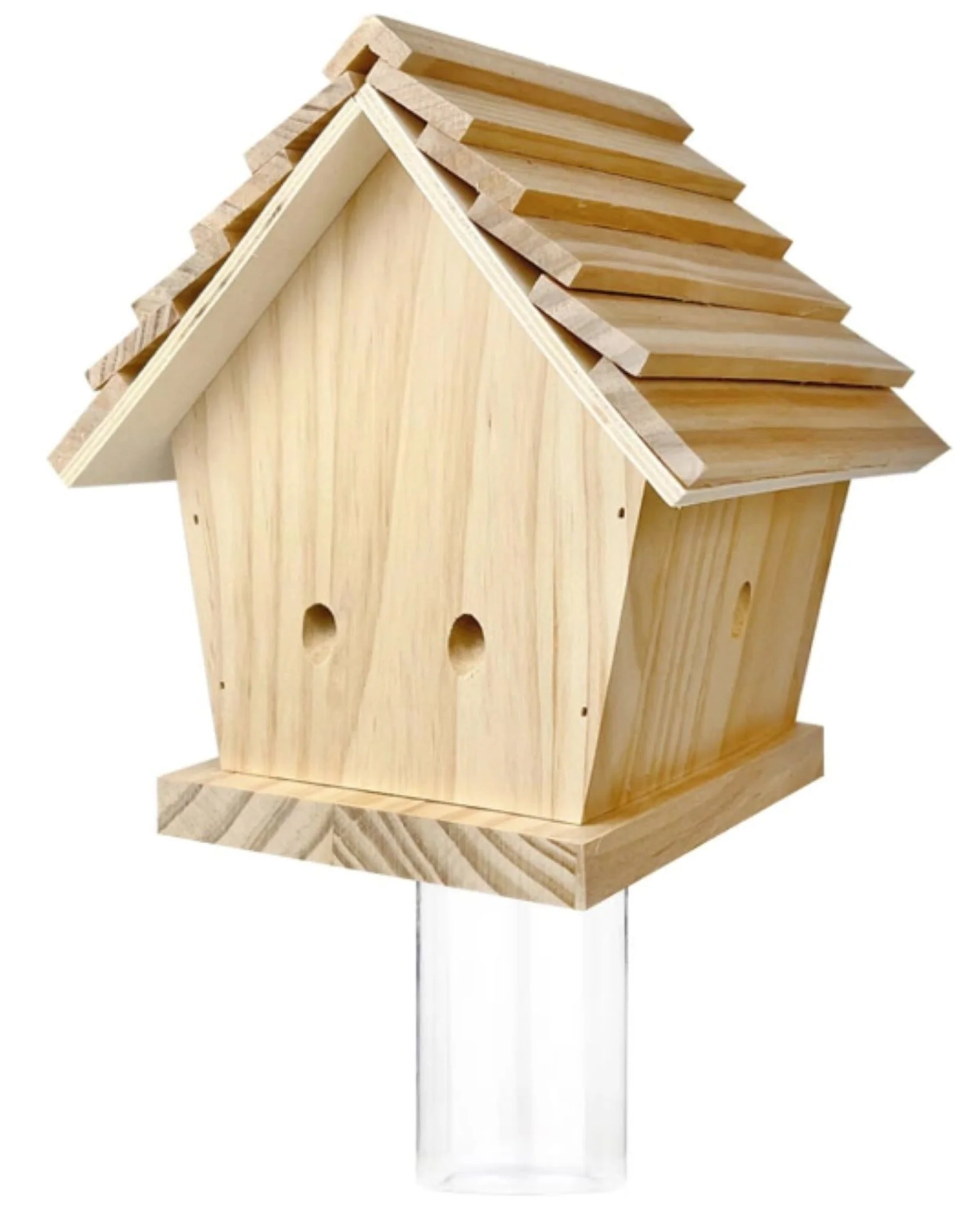 Durable Outdoor Carpenter Bee Trap - Pine Wood, Eco-Friendly, Hanging or Mounting, Multiple Styles - Image 6