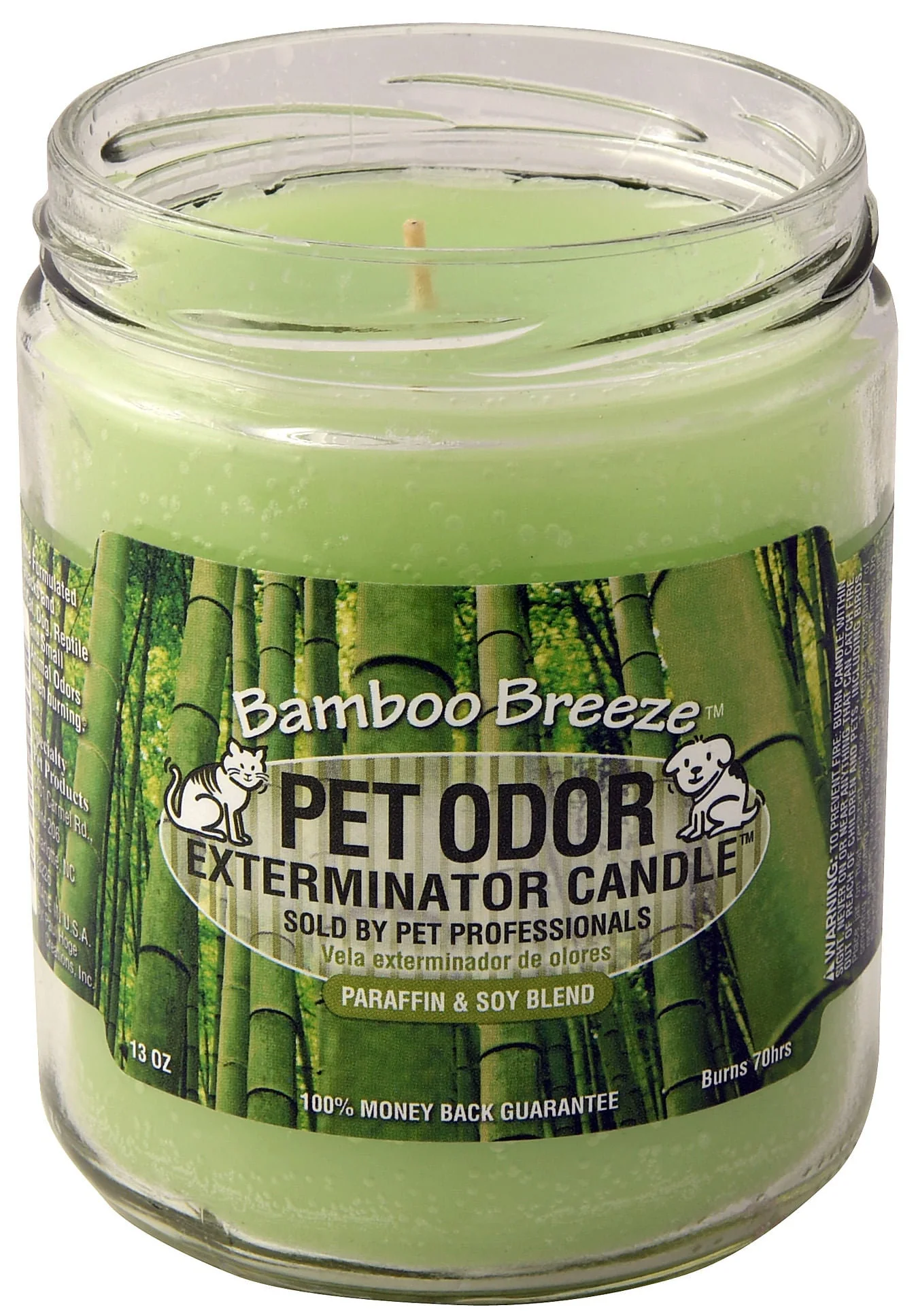 Pet Odor Exterminator Candle - Enzyme-Based Odor Eliminating Candle Safe for Pets - Image 4
