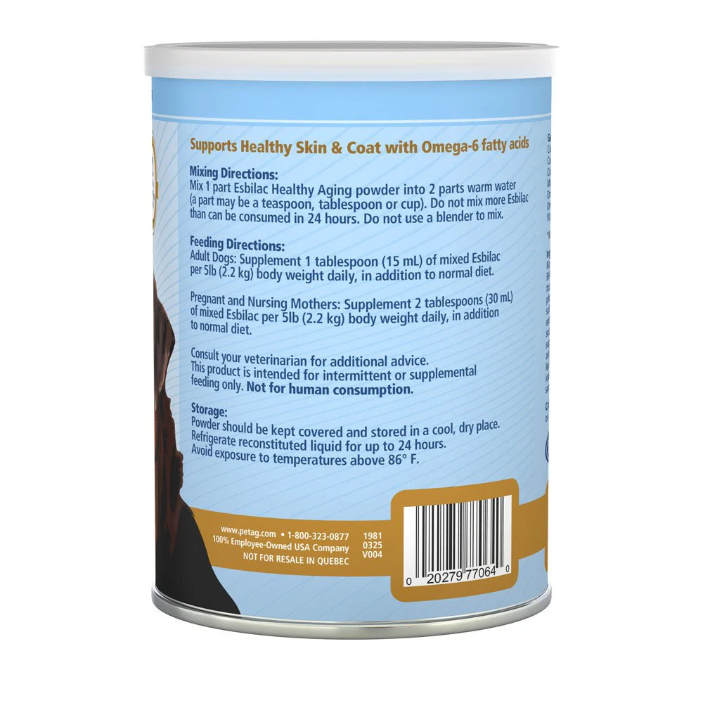 PetAg Esbilac Healthy Aging Powder for Adult & Senior Dogs, 14 oz - Image 3