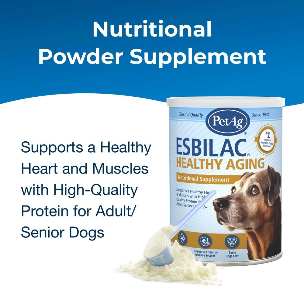 PetAg Esbilac Healthy Aging Powder for Adult & Senior Dogs, 14 oz - Image 4