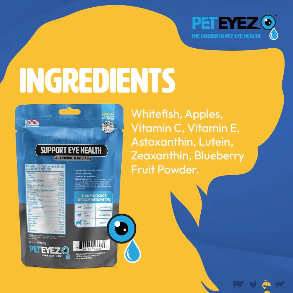 PetEyez Vitamin Treats for Dog Eye Health - Image 15