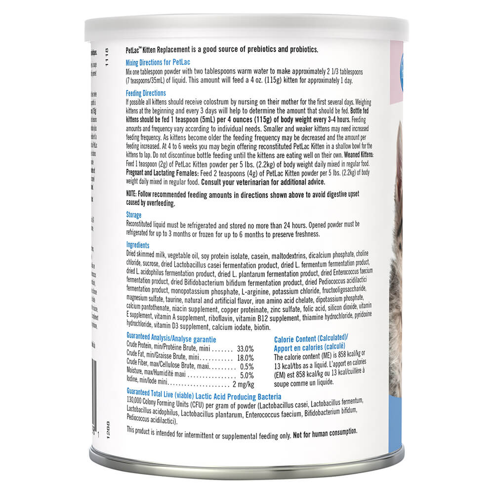 PetAg PetLac Kitten Milk Replacement Powder, 10.5 oz - Image 2