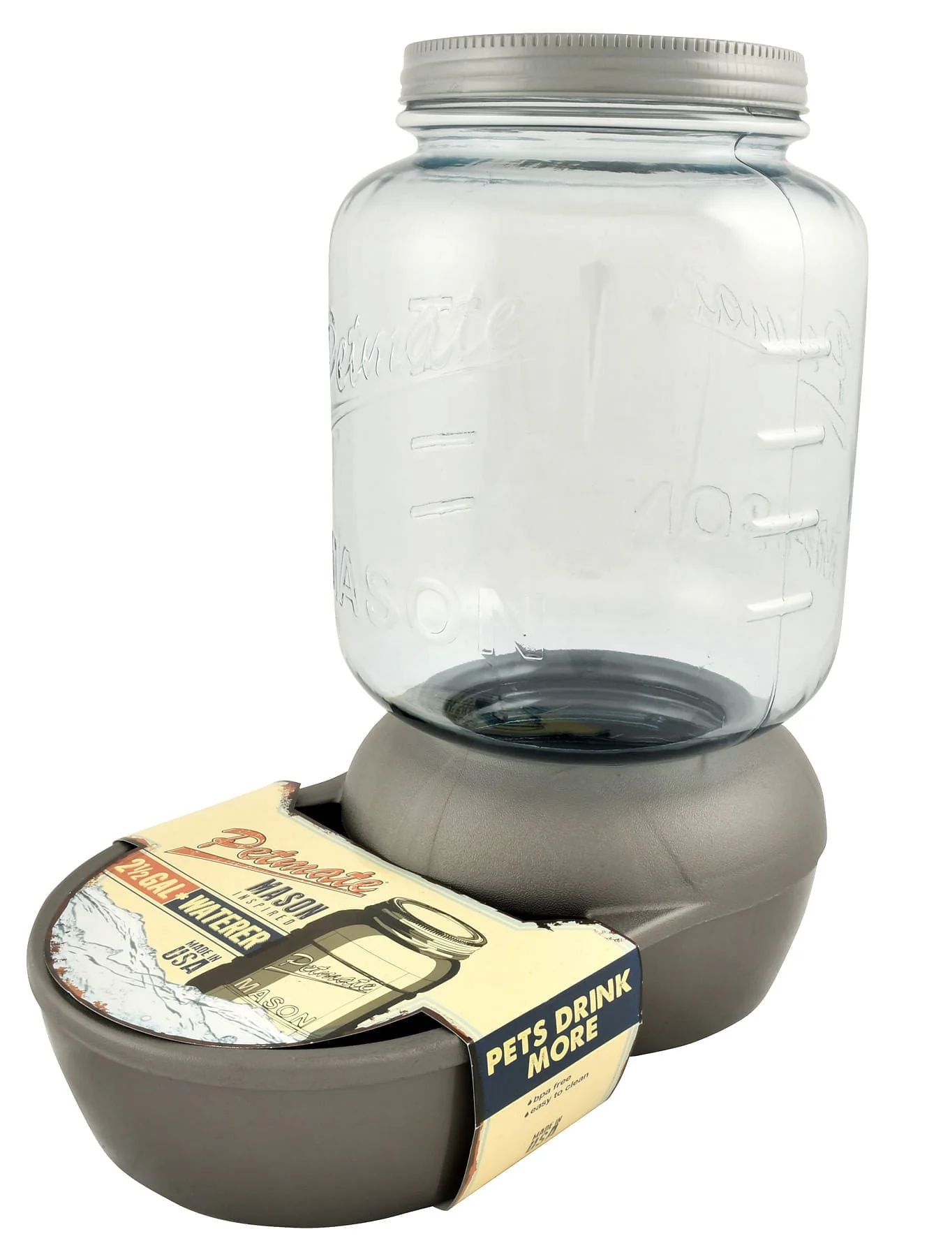 Petmate Mason Replendish Waterer - Image 5