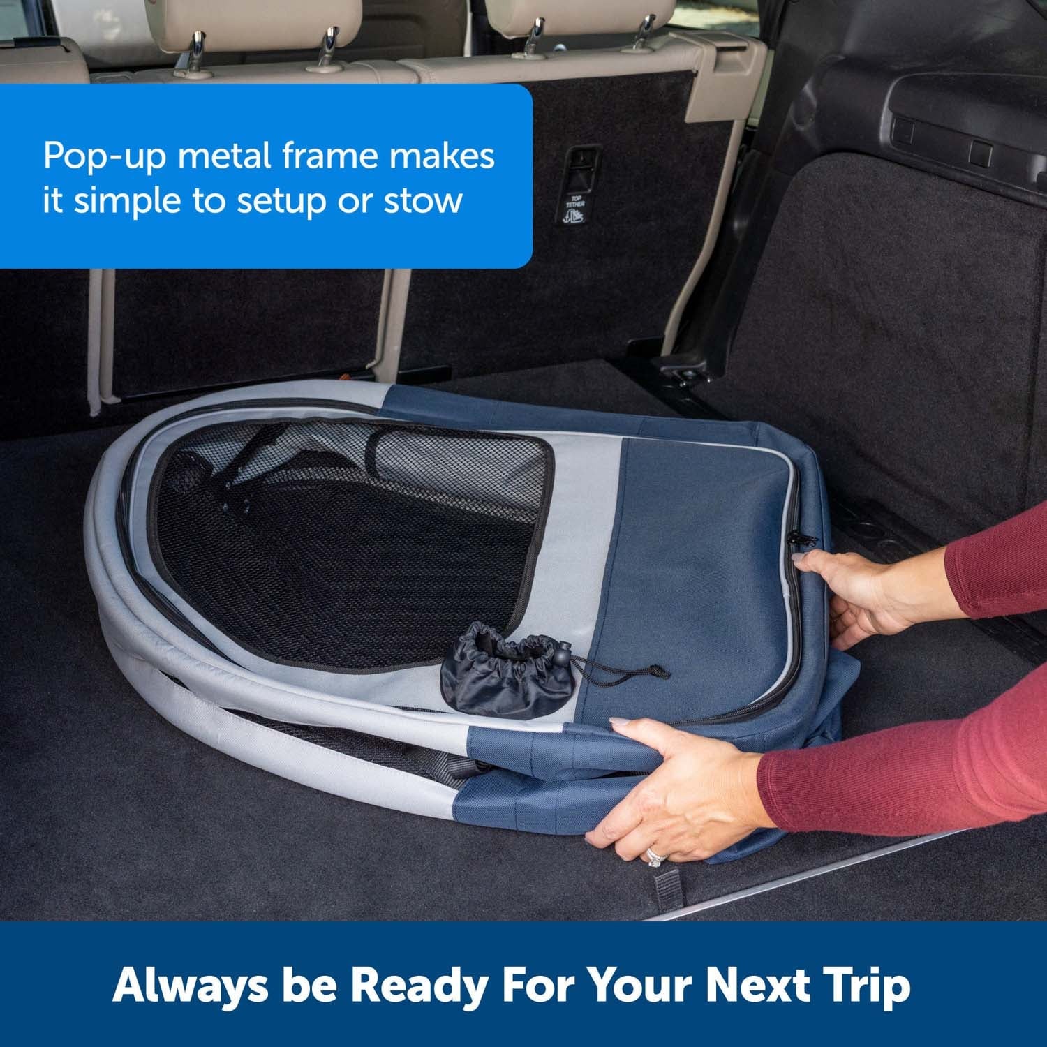 PetSafe Happy Ride Collapsible Travel Crate - Image 4