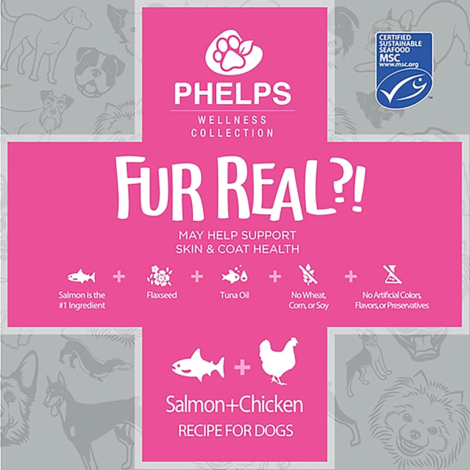Phelps Wellness Functional Dog Chew Supplements – Calming, Digestive, Skin & Coat, Hip & Joint, Sensitive Stomach & Brain Support Treats, 4.5 oz - Image 12