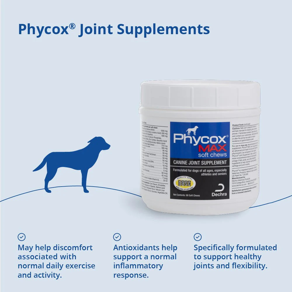 Phycox MAX Canine Joint Supplement Soft Chews, 90 ct - Image 4