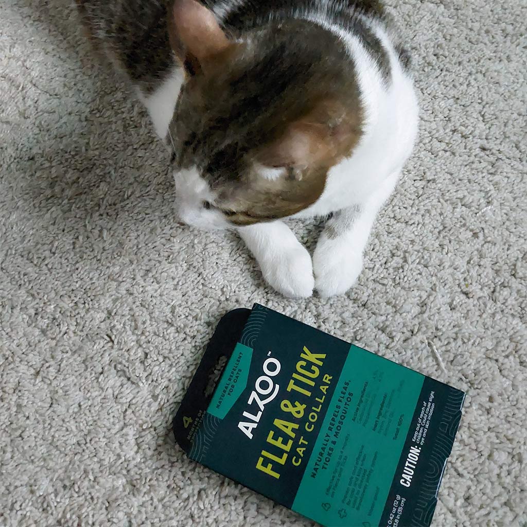 ALZOO Plant-Based Natural Flea & Tick Cat Collar - Image 6