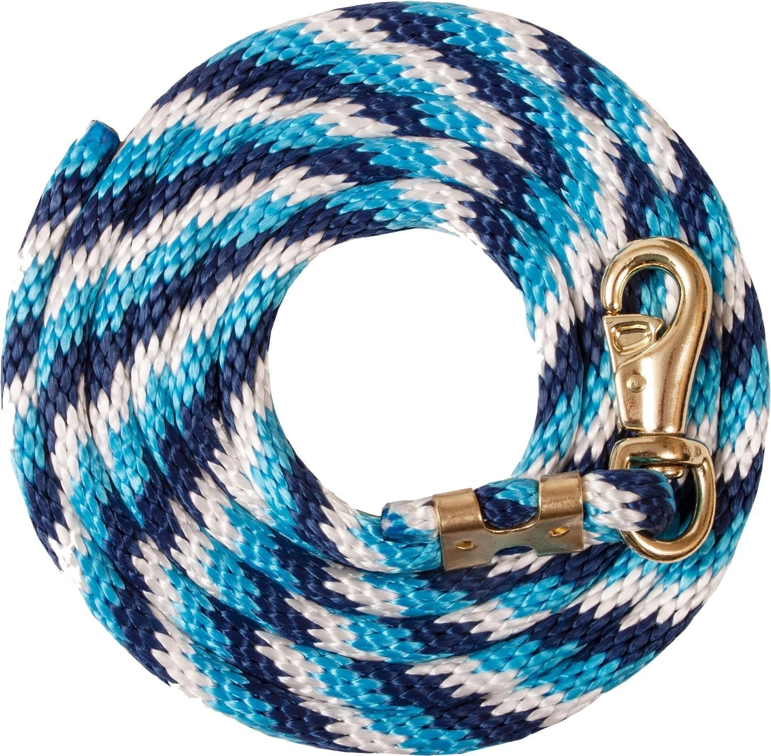Mustang Poly Colorful Lead Rope, Bull Snap - Image 4