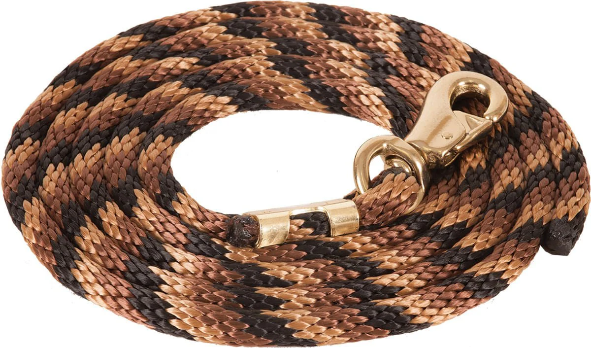 Mustang Poly Colorful Lead Rope, Bull Snap - Image 8