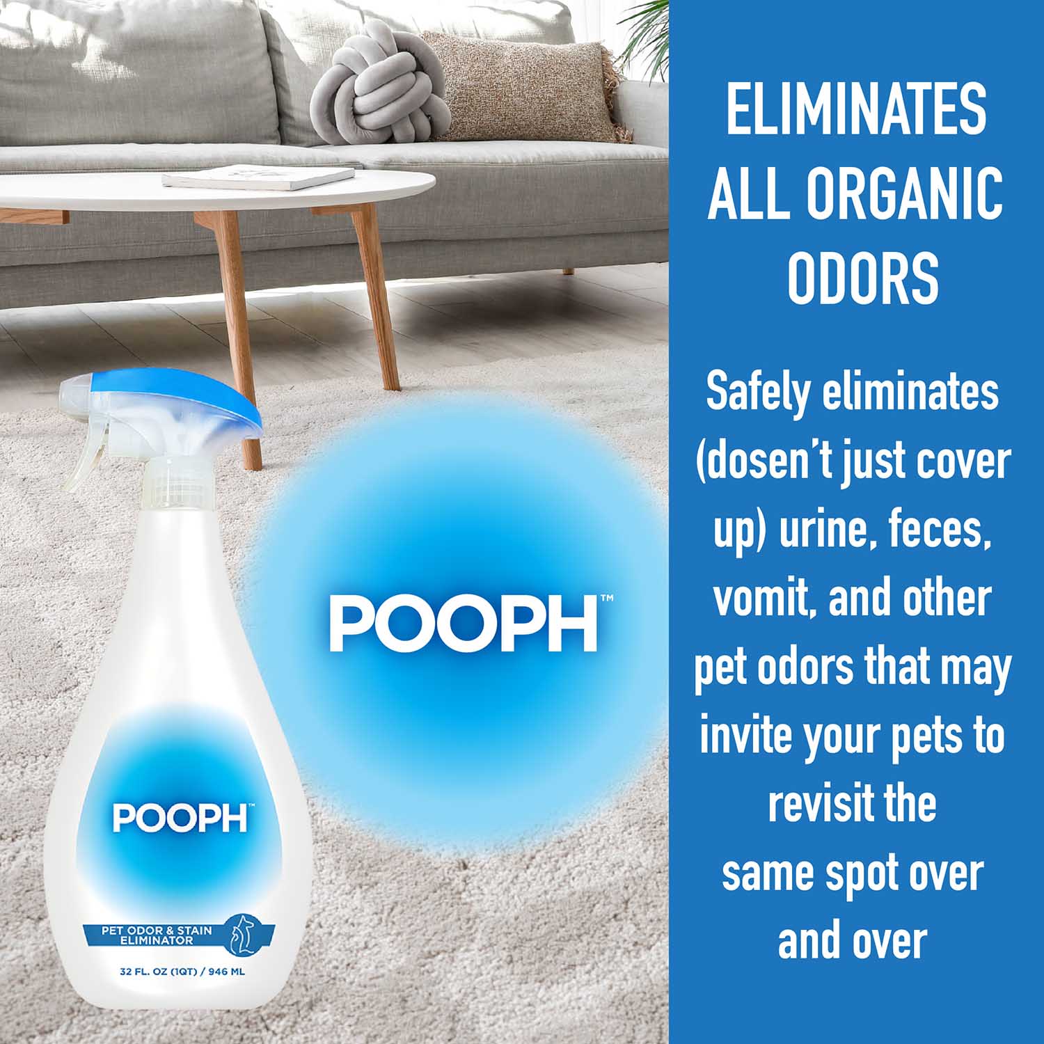 Pooph Pet Odor & Stain Eliminator - Image 6