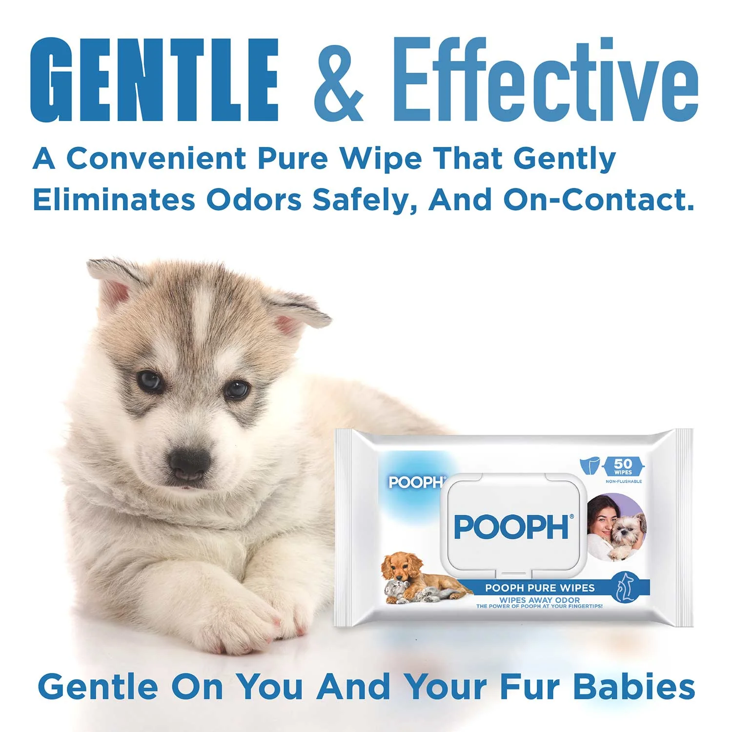Pooph Pet Wipes Pack, 50 ct - Image 4