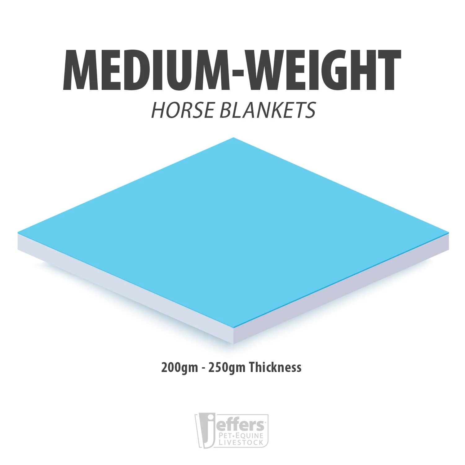 Jeffers Poplar Head "Origin" 600D Medium Weight Turnout Blanket, 240g | Waterproof & Breathable Horse Blanket - Image 12