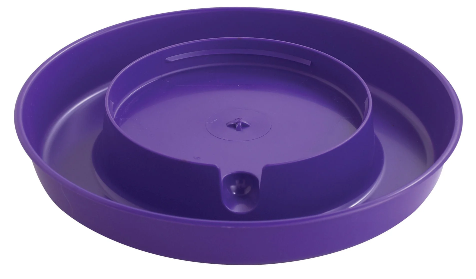 Little Giant Plastic Chicken Waterer Base & Jar, Gallon (Sold Separately) - Image 5